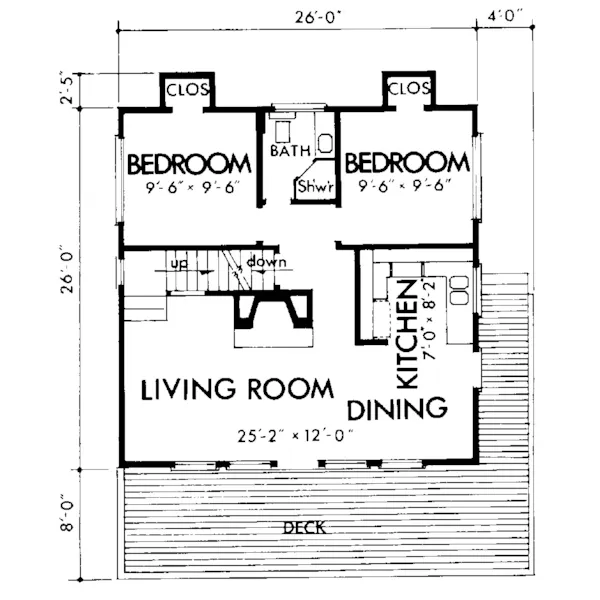 Traditional House Plan First Floor - Shadowrock Mountain Home 072D-1060 - Shop House Plans and More