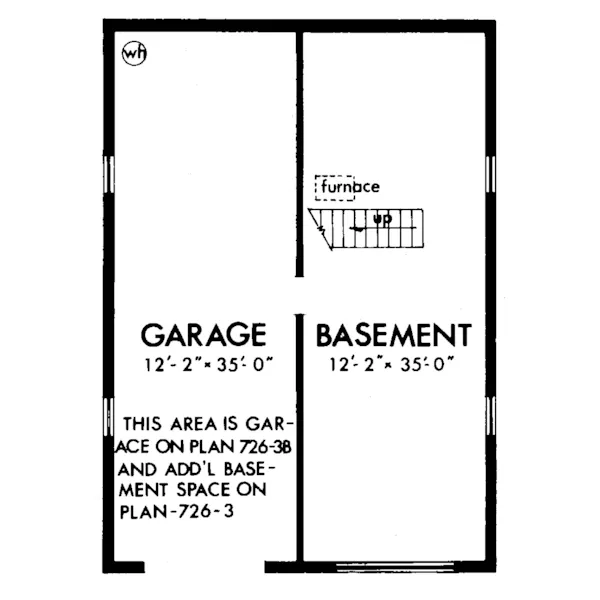 Vacation House Plan Lower Level Floor - North Peak A-Frame Home 072D-1061 - Shop House Plans and More