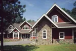 Arts & Crafts House Plan Front Photo 02 - Brady Circle Luxury Home 072S-0001 - Search House Plans and More