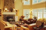 Arts & Crafts House Plan Living Room Photo 01 - Brady Circle Luxury Home 072S-0001 - Search House Plans and More