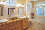 Arts & Crafts House Plan Master Bathroom Photo 01 - Brady Circle Luxury Home 072S-0001 - Search House Plans and More