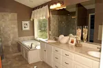 Luxury House Plan Bathroom Photo 01 - Annapolis Luxury Craftsman Home 072S-0002 - Search House Plans and More