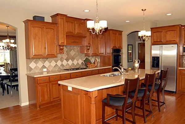 Craftsman House Plan Kitchen Photo 02 - Annapolis Luxury Craftsman Home 072S-0002 - Search House Plans and More
