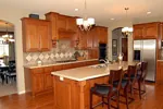 Luxury House Plan Kitchen Photo 02 - Annapolis Luxury Craftsman Home 072S-0002 - Search House Plans and More