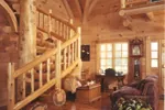 Southern House Plan Great Room Photo 01 - Cheyenne Creek Rustic Log Home 073D-0032 - Search House Plans and More