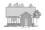 Building Plans Front of Home - 075D-6002 | House Plans and More