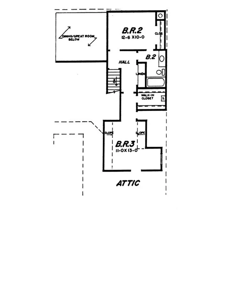 Multi-Family Project Plan Second Floor 075D-7500