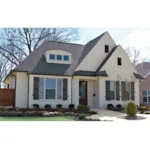 Traditional House Plan Front of House 075D-7506