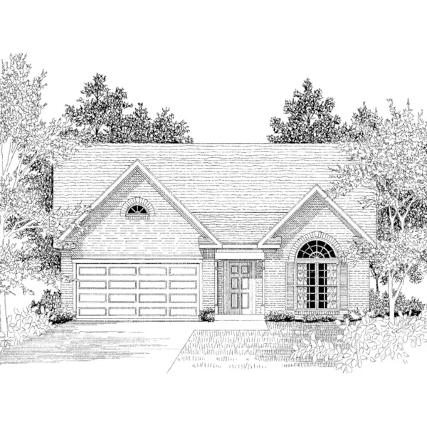 Charming Home Plan For Narrow Lot