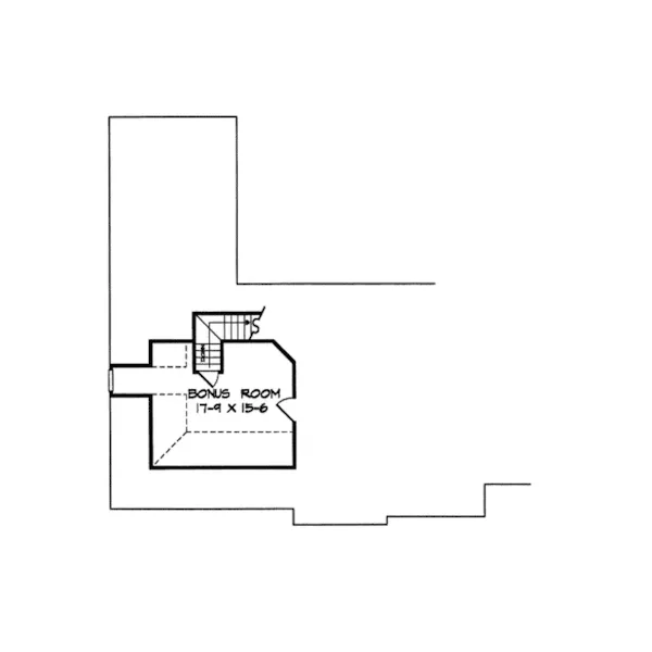 Traditional House Plan Bonus Room - Middleton Manor Southern Home 076D-0051 - Shop House Plans and More