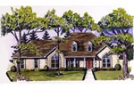 Southern Style Stucco House Has Great Curb Appeal
