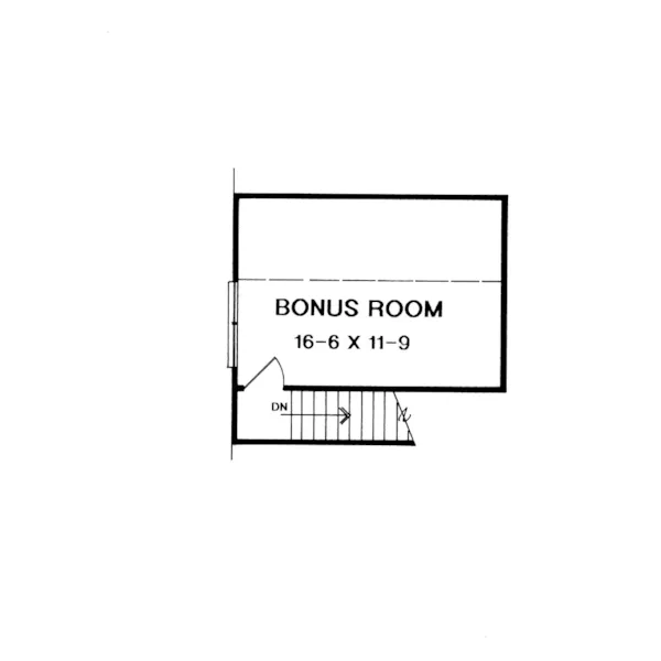 Ranch House Plan Bonus Room - Summerdale Ranch Home 076D-0083 - Shop House Plans and More