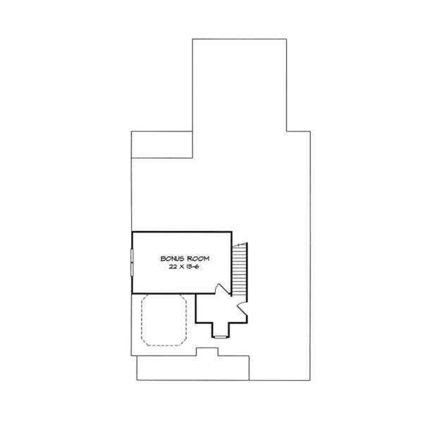 Traditional House Plan Second Floor - Creighton Farm Country Home 076D-0085 - Search House Plans and More