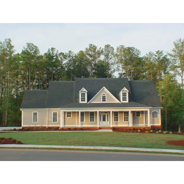 Country House Plan Front of Home - Berthold Woods Country Home 076D-0103 - Search House Plans and More