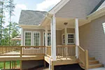 Country House Plan Rear Photo 01 - Berthold Woods Country Home 076D-0103 - Search House Plans and More