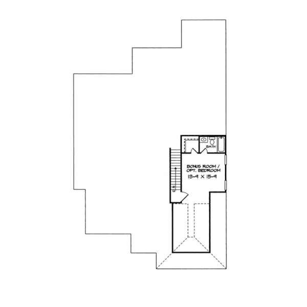 Traditional House Plan Second Floor - Fazio Traditional Home 076D-0181 - Search House Plans and More