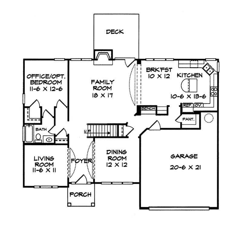 Luxury House Plan First Floor - Brousage Luxury Home 076D-0186 - Search House Plans and More
