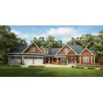 House Plan Front of Home 076D-0211