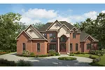 Traditional House Plan Front of House 076D-0216