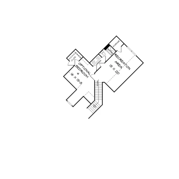 Arts & Crafts House Plan Second Floor - Birkdale Park Craftsman Home 076D-0220 - Search House Plans and More