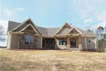 Arts & Crafts House Plan Front Photo 01 - Brookwood Park Craftsman Home 076D-0223 - Search House Plans and More