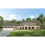 Craftsman House Plan Front of House 076D-0225