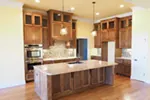 Ranch House Plan Kitchen Photo 01 - Ellaville Lane Craftsman Home 076D-0230 - Search House Plans and More