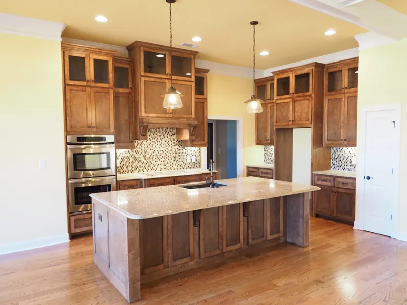 Traditional House Plan Kitchen Photo 01 - Evansville Park Craftsman Home 076D-0231 - Search House Plans and More