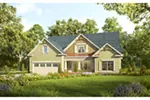 Craftsman House Plan Front Photo 04 - Marcus Creek Craftsman Home 076D-0241 - Shop House Plans and More