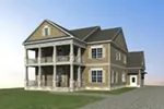 Craftsman House Plan Front Photo 01 - Maryville Lane Southern Home 076D-0243 - Shop House Plans and More