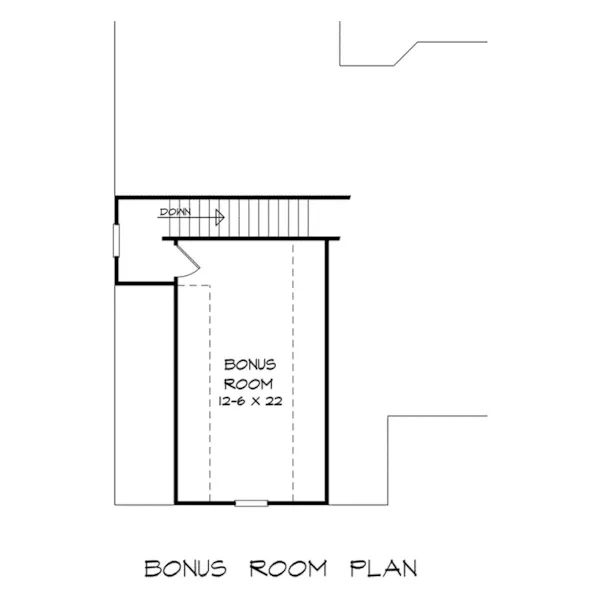 Ranch House Plan Bonus Room - Ridgemont Bay Country Home 076D-0249 - Shop House Plans and More