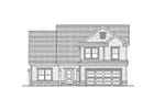 Ranch House Plan Front Elevation - Austenville Two-Story Home 076D-0288 - Shop House Plans and More