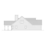 Traditional House Plan Left Elevation - Crofton Park Craftsman Home 076D-0293 - Shop House Plans and More