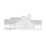 Traditional House Plan Right Elevation - Crofton Park Craftsman Home 076D-0293 - Shop House Plans and More