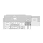 Farmhouse Plan Rear Elevation - Keaton Ridge Luxury Home 076D-0296 - Shop House Plans and More