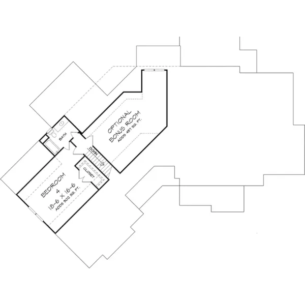 Country House Plan Second Floor - Braden Park Craftsman Home 076D-0297 - Shop House Plans and More