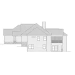 European House Plan Right Elevation - Bradenton Hill Craftsman Home 076D-0310 - Shop House Plans and More