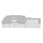 Traditional House Plan Rear Elevation - 076D-0316 - Shop House Plans and More