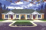 Stylish Ranch Duplex With Symmetrical Style