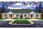 House Plan Front of Home 077D-0018