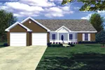 House Plan Front of Home 077D-0022