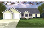 House Plan Front of Home 077D-0023