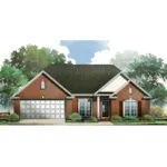 Traditional Ranch Has Brick And Siding Exterior