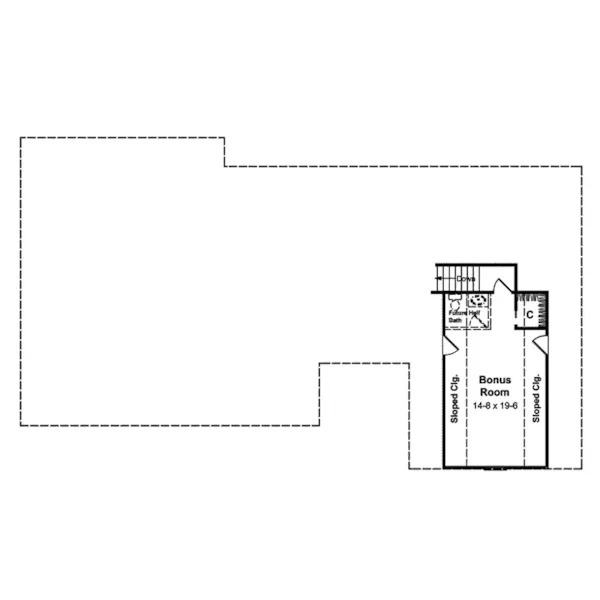 Country House Plan Second Floor - Comstock Ridge Country Home 077D-0046 - Search House Plans and More