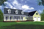 House Plan Front of Home 077D-0046