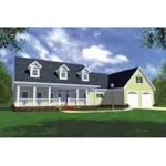 House Plan Front of Home 077D-0046