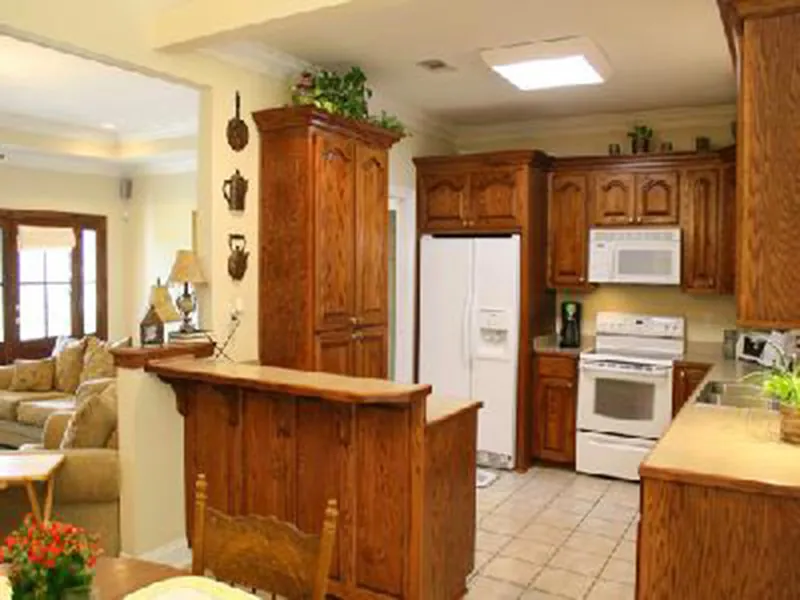 Traditional House Plan Kitchen Photo 02 - Jackson Hill Ranch Home 077D-0048 - Search House Plans and More
