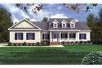 House Plan Front of Home 077D-0050
