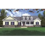 House Plan Front of Home 077D-0057