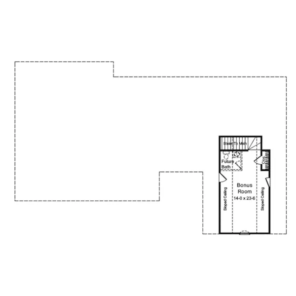 Country House Plan Second Floor - Ranelle Traditional Ranch Home 077D-0060 - Shop House Plans and More